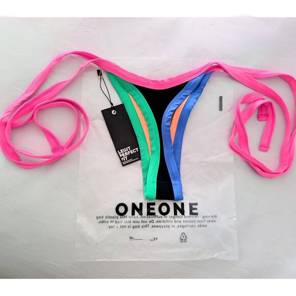 ONEONE SWIM - Susana Vik - M - SKIMPY FIT - Bottom ONLY - NWT - Picture 3 of 5